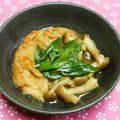シャンプーハット's cooksnap of when they made ***あぶら麩＆しめじ★煮物***.