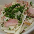 たべたいち's cooksnap of when they made レンジで簡単かぶとハムのバター炒め.