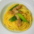 Leone0815's cooksnap of when they made 青ネギと豚肉の朝からパスタ～✿.