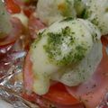 はむむん's cooksnap of when they made トマトとポテトのモッツァレラ包み焼き.