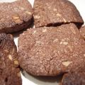 ロングマン's cooksnap of when they made アーモンドとココアのクッキー.