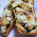 うめもどき's cooksnap of when they made じゃが芋と桜えびの海苔風味トースト.