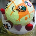 りゅうたんとん's cooksnap of when they made メロンパンナちゃん！いろは、２歳！.