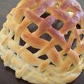 まぁぽんポン's cooksnap of when they made レンジパンで「バスケットパン」♪.