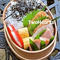 ＴＷＯＨＥＡＲＴＳ's cooksnap of when they made お弁当に♡さやえんどうとハムの醤油炒め♡.