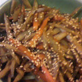 むらみっち's cooksnap of when they made ごぼう1本分のきんぴらごぼう♪.