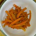 ☆とーも☆'s cooksnap of when they made 大根の皮と人参のきんぴら.