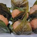 いちごの日's cooksnap of when they made 道明寺春色桜もち.