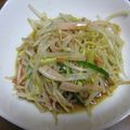 しおりんりく's cooksnap of when they made もやしの中華サラダ.