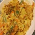 ☆kanata☆'s cooksnap of when they made にんじんとピーマンの明太チヂミ.