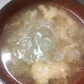 ぶ〜ちゃん。's cooksnap of when they made 大根となめたけの中華スープ.