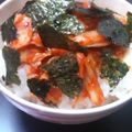 jyuriko☆'s cooksnap of when they made とろ～りチーズの✿キムチーズ丼✿.