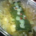 羽尼うに's cooksnap of when they made もつ鍋風 豚みそ鍋.