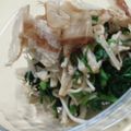 聖まま３'s cooksnap of when they made ●お鍋風？春菊とえのき茸ポン●.