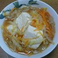 なつだい。's cooksnap of when they made 絹ごし豆腐のあっさりあんかけ.