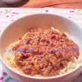 アユえもん's cooksnap of when they made 肉味噌うどん.