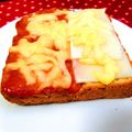 季喜's cooksnap of when they made おもちとチーズで☺もっち～ずトースト☺.