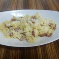 maritta's cooksnap of when they made パスタより旨い！ご飯でカルボナーラ.