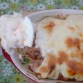 pyonpoco's cooksnap of when they made めんたいマヨ☆たまごのホワイトドリア☆.