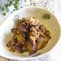 Drako's cooksnap of when they made 甘くってウマ☆さつまいもの胡桃和え☆.