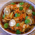 さるちゃんばなな's cooksnap of when they made ＊たっぷり野菜と鯵の南蛮漬け＊.