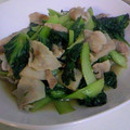メイコはん。's cooksnap of when they made ターツァイのオイスターソース炒め！.