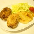 音まま's cooksnap of when they made 里芋チーズとろ～んコロッケ.