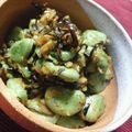 羽尼うに's cooksnap of when they made 空豆と塩昆布の炒め物　～中華のおつまみ～.