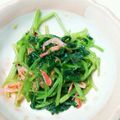 junjun0203's cooksnap of when they made 栄養ヤバイ!わさび香る三つ葉のおひたし！.