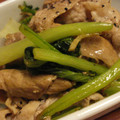 cocoりえ's cooksnap of when they made 生姜がいいね！豚とかぶの葉の炒め物.