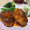 Nya6nya6's cooksnap of when they made ふわふわ豆腐ハンバーグ.