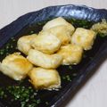 yoco152's cooksnap of when they made 米粉使用・フライパンで揚げだし豆腐.