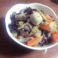 ☆七星☆'s cooksnap of when they made 白菜あったら、八宝菜作っちゃおう！.