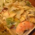すだP's cooksnap of when they made 大好きな我が家のえびりんごのコールスロー.