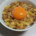 Choshico's cooksnap of when they made 納豆たくあん.