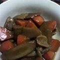 あーーーーちゃん's cooksnap of when they made ヨシダグルメソースで「ごぼう鶏」.