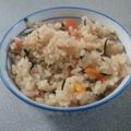 うさyatarou's cooksnap of when they made おでんの残り汁で♪ヘルシー炊き込みご飯.