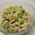 紅葉ｙ's cooksnap of when they made 根菜と枝豆のマヨ味噌サラダ.