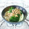 ☆むさし☆'s cooksnap of when they made 納豆＆豆乳の付けダレ（スープ）.
