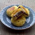 puniＫ's cooksnap of when they made さつま芋で芋もちｉｎあん＆クリームチーズ.