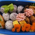 あいころもちころころ's cooksnap of when they made 弁当に！！おにぎりぶどう･ω･☆.