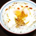 タワ師's cooksnap of when they made 簡単❣❣納豆目玉焼き丼～(o^^o).