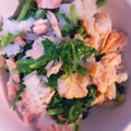 izyuho's cooksnap of when they made 塩鮭とほうれん草のみぞれ和え.