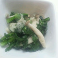 talkin38's cooksnap of when they made 菊菜としめじのみぞれ和え.