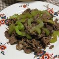 ともこキッチン's cooksnap of when they made 牛肉とセロリのレモン醤油炒め.