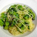 ぼのつま's cooksnap of when they made 菜の花としらすのパスタ.