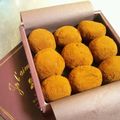 どっかの通貨's cooksnap of when they made と〜っても簡単レンジde生チョコ餅.