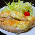 Rina402011's cooksnap of when they made ササミチーズ焼き♪.