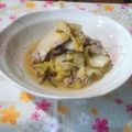 kururin18's cooksnap of when they made 白菜と豚肉の塩こぶ蒸し煮.