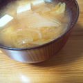 yasu818's cooksnap of when they made ✿キムチ味噌汁✿.